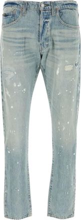 Polo Ralph Lauren Jeans dritti effetto vernice - Blu