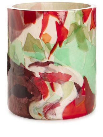 Stories of Italy Stories Of Italy - Green Spring Medium Glass Vase - Unisex - Glass