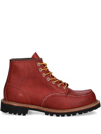 Red Wing Shoes Stivaletti in pelle - Rosso
