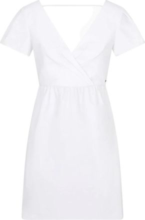 Emporio Armani Abito - Dames - Korte kleedjes - Wit - XL - Kleedjes
