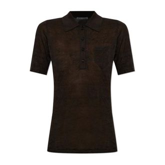 Acne Studios Dames, Tops, Bruin, Maat: XS Zijde