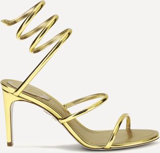 Rene Caovilla Sandali Cleo metallizzati Woman 37.5