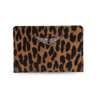 Zadig&Voltaire Pass Leo Card Holder - Accessories - Mujer - Marr&oacute;n - ONE SIZE
