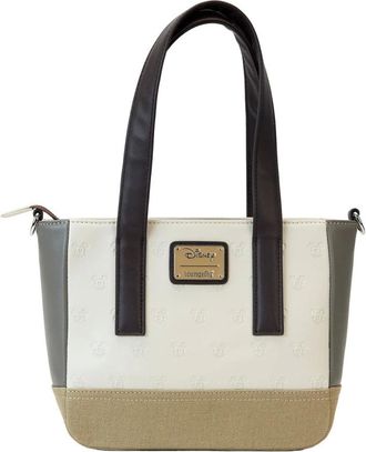 Loungefly Shopping Bags, female, Beige, ONE SIZE, Mickey and Friends Canvas Mini Tote