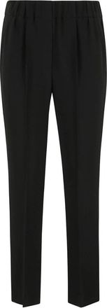 Brunello Cucinelli Klassieke Herenbroek - Dames - Slim Fit Broeken - Zwart - S - Broeken