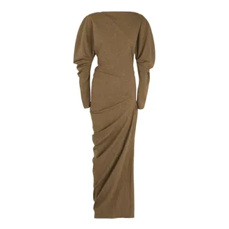 Cortana Timeless Dress - - Dresses - Donna - Marrone - S