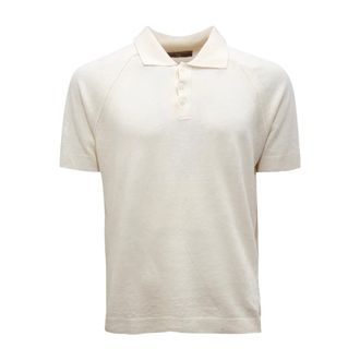 Daniele Fiesoli Polo Shirts, male, White, Size: L 5250 Shirt