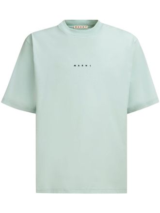 Marni T-shirt con stampa - Verde