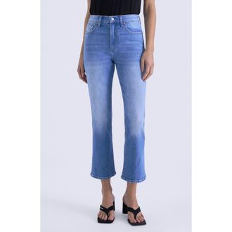Pistola Denim Lennon High Waist Ankle Bootcut Jeans in Hidden Gem at Nordstrom, Size 31