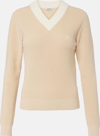 Loewe Double L cotton and wool sweater