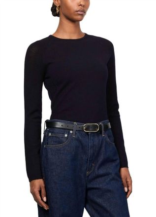 Max Mara Tartufo Long-Sleeved Sweater In Ultramarine