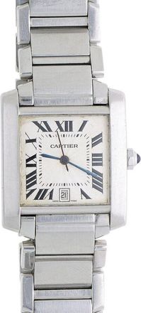 Cartier Pre-owned Cartier Cartier Tank Automatic Silver Dial Ladies Watch 2302