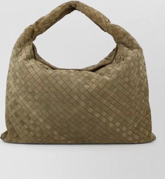 Bottega Veneta hop large leather tote bag