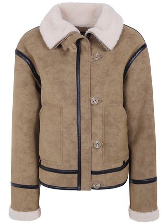 STAND Bomber Jacket Faux Sherling Dara