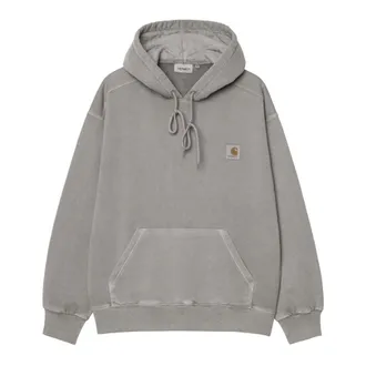 Carhartt Work in Progress Carhartt Wip, Hoodies, male, Gray, Size: XL Hooded Nelson Sweat Yosemite-S