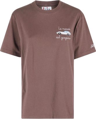 MC2 Saint Barth Hombre, Camisetas, Marr&oacute;n, Talla: S