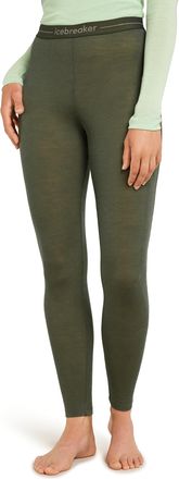 Icebreaker Merino Womens 175 Everyday Winter Leggings, 100% Merino Wool Base Layer - Soft, Stretchy Thermal for Women - Premium Snow Clothes and Cold Weather Gea