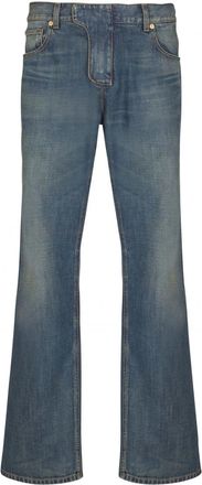 Balmain LOW WAIST DENIM JEANS Size: 36, colour: BLUE