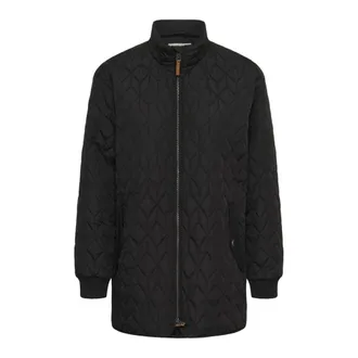 Kaffe Dames, Jassen, Zwart, Maat: XS