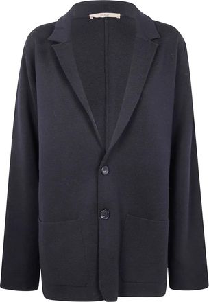 Nuur Blazer monopetto in maglia - Nero