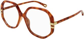 Chlo&eacute; Fashion Brillen - Dames - Brillen - Bruin - 53 MM - Accessoires