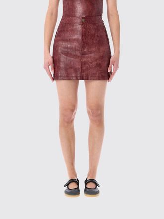 adidas Gonna mini Adidas Originals in pelle sintetica stampa cocco