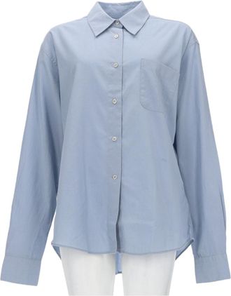 Our Legacy Forever Relaxed-Fit Blue Tencel-Cotton Shirt