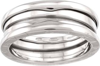 Bulgari White Gold (18K) Band Ring (Pre-Owned)