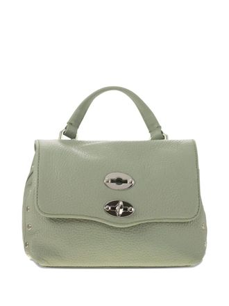 Zanellato Postina mini-tas met studs - Groen