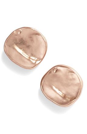 Karine Sultan Stud Earrings in Rose Gold at Nordstrom