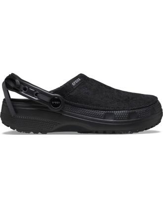 Crocs sabot in pizzo neri-Nero
