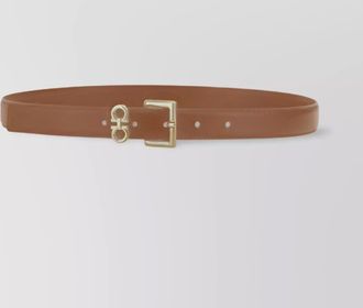 Ferragamo adjustable length leather belt