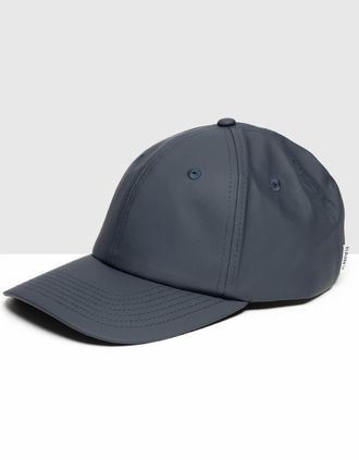 Rains Womens Rains Waterproof Six Panel Cap - 47 Navy - Black - Size: ONE size