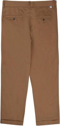 Paolo Pecora Cotton-Blend Trousers - Beige
