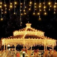 OEM Guirnalda De Luces Led De 480 Luces Y 19 M, Para Exteriores, Ventanas, Resistente Al Agua, 8 Modos, Ideal Para Navidad, Decoraci&oacute;n De Bodas, Balcones,