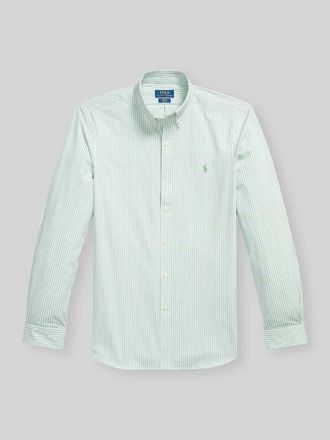 Polo Ralph Lauren Slim Fit Freizeithemd aus Baumwoll-Mix in Mint, Gr&ouml;&szlig;e XXL