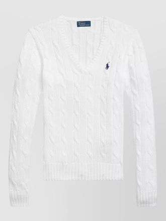 Polo Ralph Lauren kimberly v neck cable knit sweater