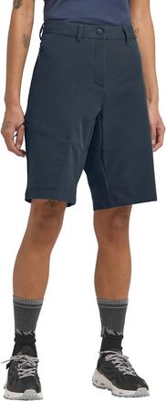 Jack Wolfskin Shorts JACK WOLFSKIN PICO TRAIL SHORTS W, Damen, Gr. 34, N-Gr, midnight sky, Obermaterial: 100% Polyester. Futter: 100% Polyester, Hosen Shorts