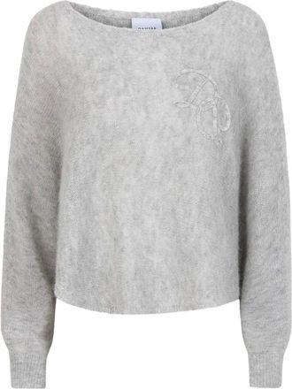 Dante6 Dames, Truien, Grijs, Maat: Xs/S Wol