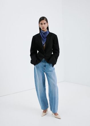 Mango Scarpe tacco vernice grezzo - Donna - 35 - MANGO