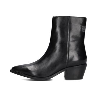 Maruti Schoenen, Dames, Zwart, 42 EU, Wol, Stijlvolle zwarte leren laarzen