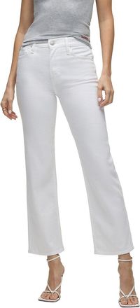 Hudson Remi White Wide Leg Jean