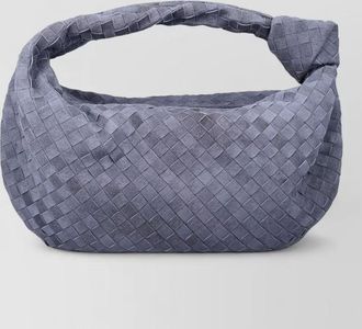 Bottega Veneta teen shoulder bag intrecciato suede knot