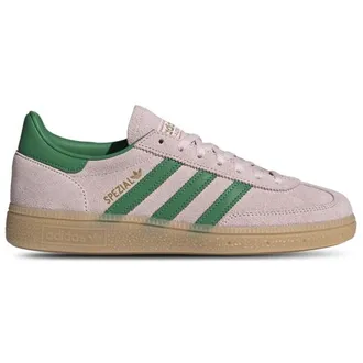 adidas Womens Originals Handball Spezial - Shoes Green/Clear Pink/Gold Metallic Size 10.0