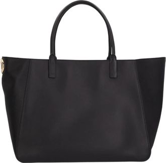 Valentino Garavani Borsa Tote VLogo Side - Dames - Handtassen - Zwart - ONE Size - Leer - Tassen