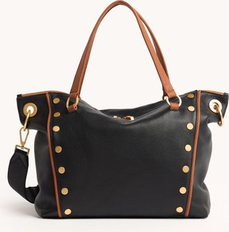 Hammitt Hammitt Daniel North End Brushed Gold Lrg