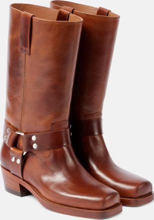 PARIS TEXAS Roxy 45 leather biker boots