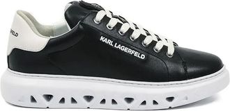Karl Lagerfeld Sneakers con logo ricamato - Nero