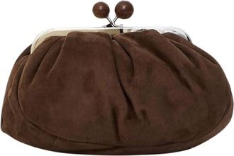 Max Mara Kavalois Clutch - Bags - Mujer - Marr&oacute;n - ONE SIZE