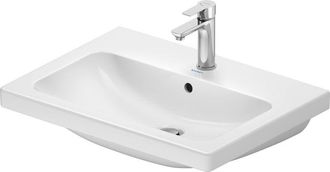 Duravit Duravit - Lavabo D-code, Con Agujero Para Grifo, Con Rebosadero